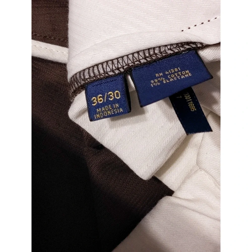 POLO RALPH LAUREN‎ Corduroy Pants Brown ~ 36 x 30